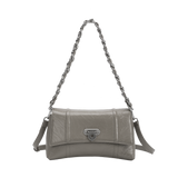 SAMPLE YP9010 Grey Top Handle Bag - FINAL SALE