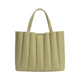Adela Mint Recycled Vegan Leather Tote Bag