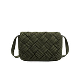 SAMPLE YP9027 Olive Crossbody Bag - FINAL SALE