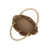 Tulip Gold Recycled Vegan Top Handle Bag