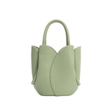 Tulip Sage Mini Recycled Vegan Top Handle Bag