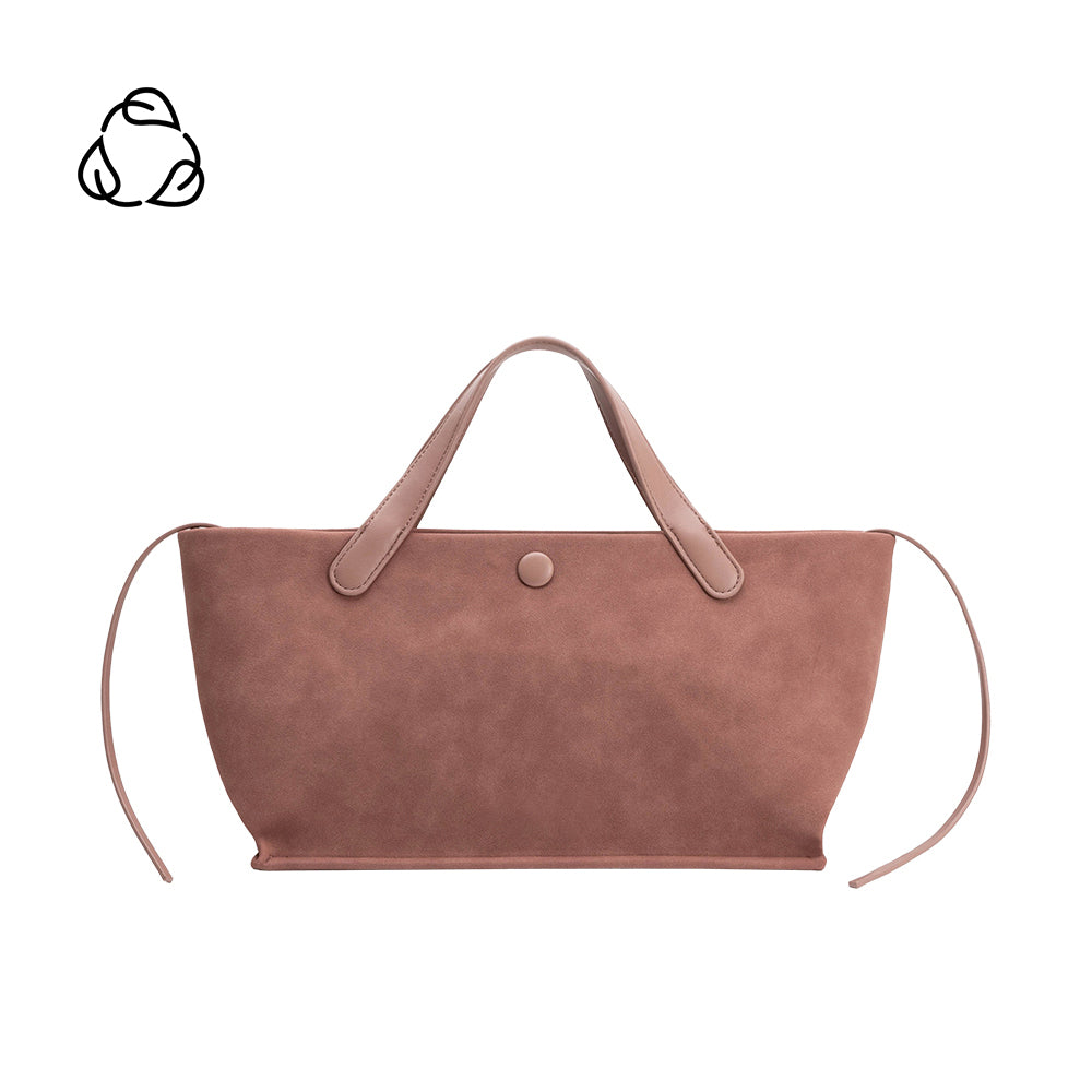 Jill Recycled Vegan Suede Tote Bag