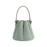 Laguna Sage Mini Recycled Vegan Suede Top Handle Bag