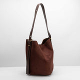 SAMPLE SM9358 Mahogany Tote Bag - FINAL SALE