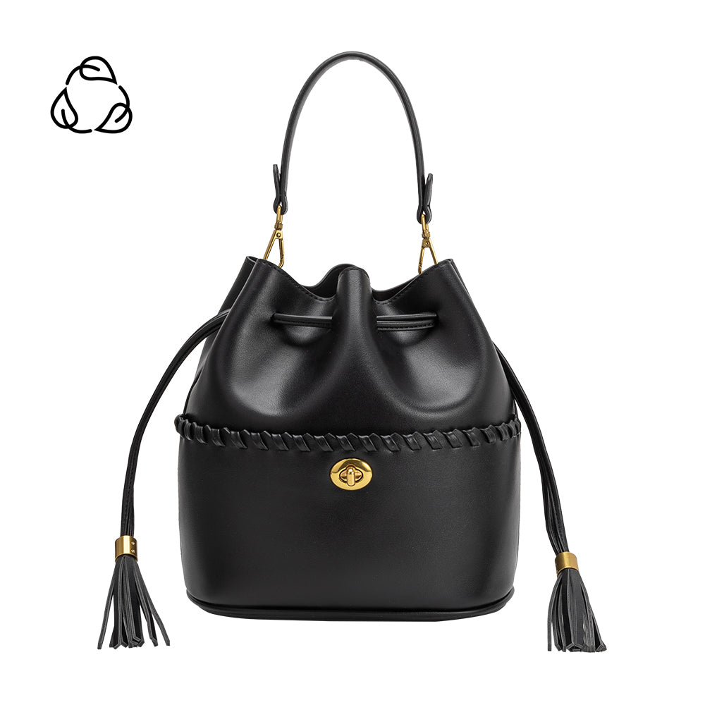 Janae Recycled Vegan Leather Top Handle Bag