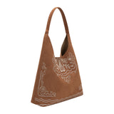 Eunice Tan Vegan Suede Tote Bag