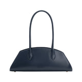 Birdie Navy Recycled Vegan Leather Shoulder Bag