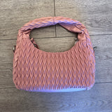 SAMPLE BK2400 Pink Hobo Bag - FINAL SALE
