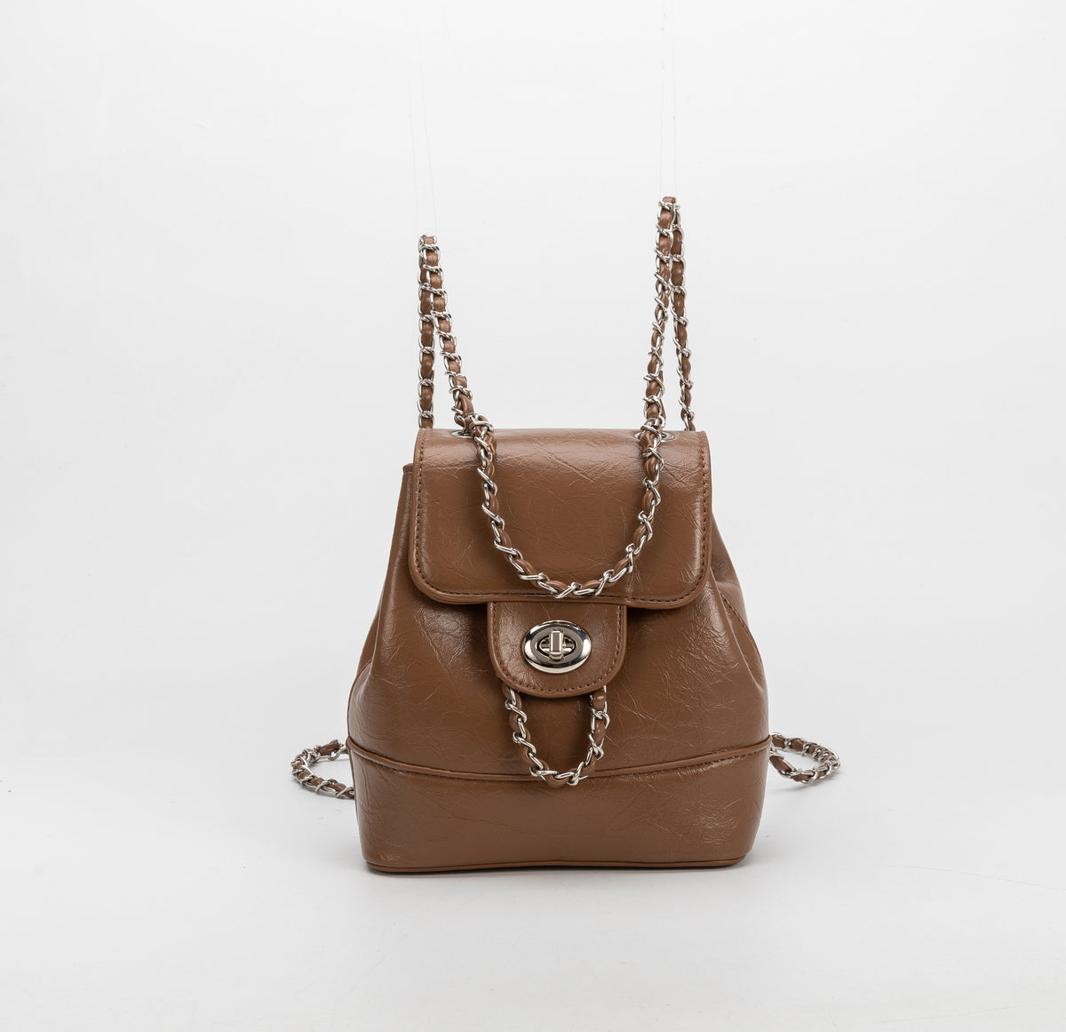 SAMPLE SM3222 Mocha Backpack Bag FINAL SALE