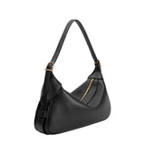 SAMPLE YP9024 Black Shoulder Bag - FINAL SALE