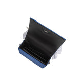 Yuri Sapphire Bow Crossbody Bag