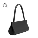 Ryleigh Black Recycled Vegan Leather Shoulder Bag