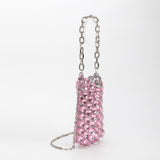 SAMPLE SM0137 Pink Crossbody Phone Pouch - FINAL SALE