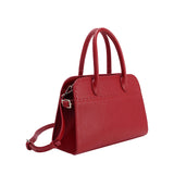 Marlo Red Recycled Vegan Top Handle Bag