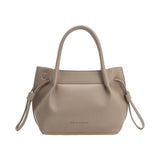 Tyler Taupe Recycled Vegan Leather Crossbody Bag