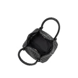 SAMPLE YP9234 Black Top Handle Bag - FINAL SALE