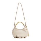 Dottie Mushroom Recycled Vegan Leather Top Handle Bag