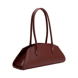Birdie Burgundy Recycled Vegan Leather Shoulder Bag