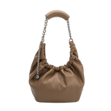 SAMPLE YP9017 Taupe Shoulder Bag - FINAL SALE