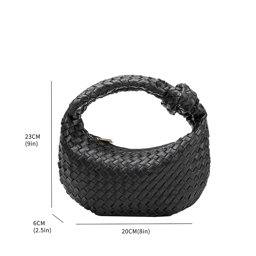 Larissa Mini Red Recycled Vegan Top Handle Bag