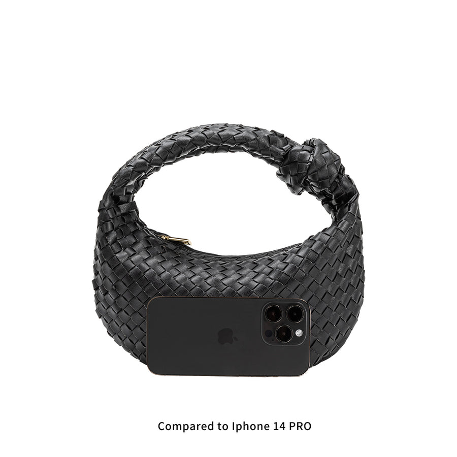 Larissa Mini Sky Recycled Vegan Top Handle Bag