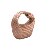 Larissa Mini Rose Gold Recycled Vegan Top Handle Bag