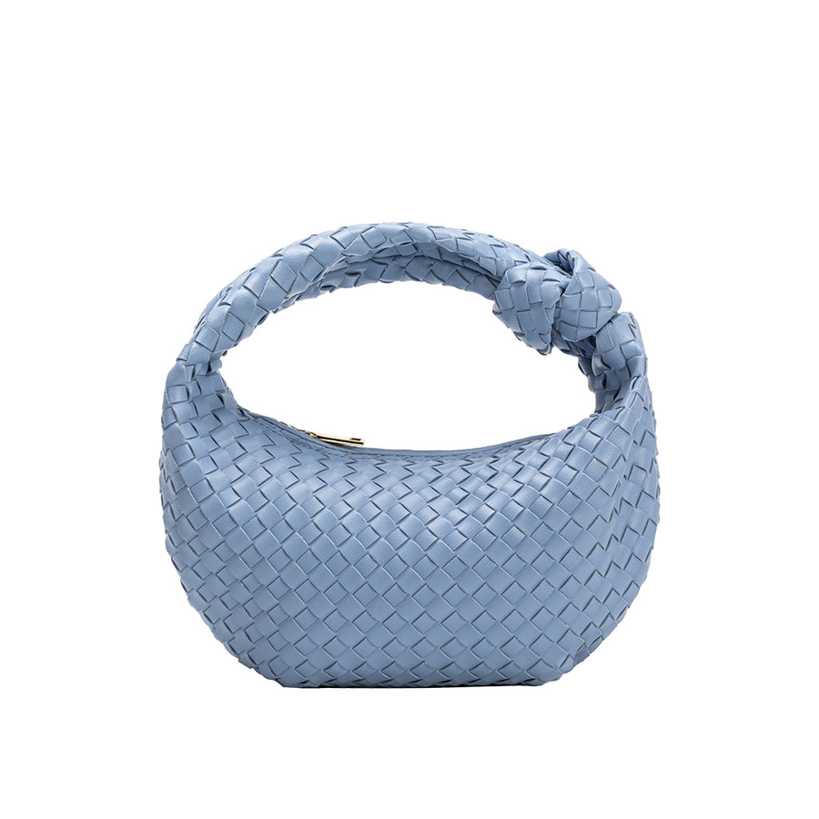 Larissa Mini Sky Recycled Vegan Top Handle Bag