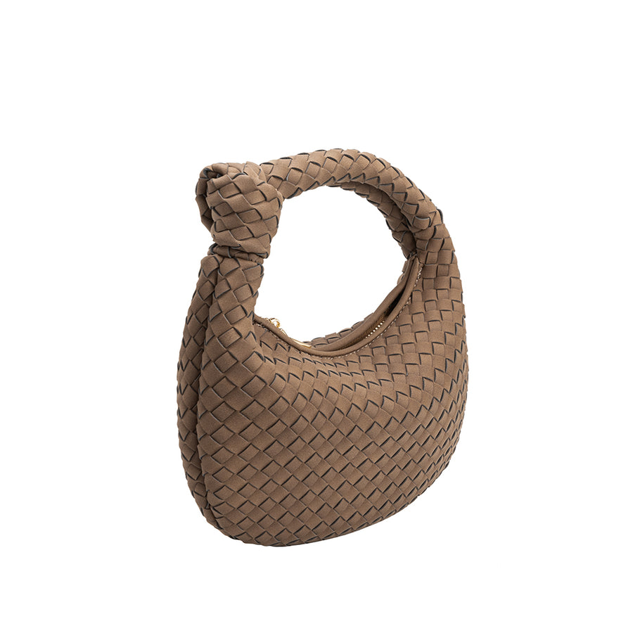 Drew Cocoa Small Recycled Vegan Top Handle Bag