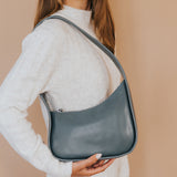 SAMPLE DE9825 Slate Shoulder Bag - FINAL SALE