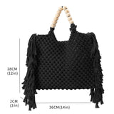 Lilibeth Sand Large Crochet Tote Bag