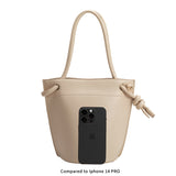 SAMPLE YN7728 Ivory Top Handle Bag - FINAL SALE