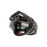 Lilie Beige Crinkle Shoulder Bag