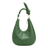 Lilie Green Crinkle Shoulder Bag