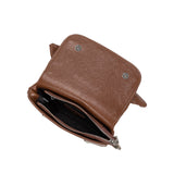 Faye Chocolate Clutch Crossbody Bag