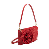 Florence Red Recycled Vegan Shoulder Bag