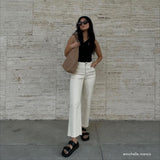 Johanna Nude Large Recycled Vegan Shoulder Bag