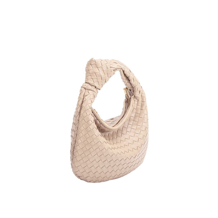 Drew Ivory Small Recycled Vegan Top Handle Bag