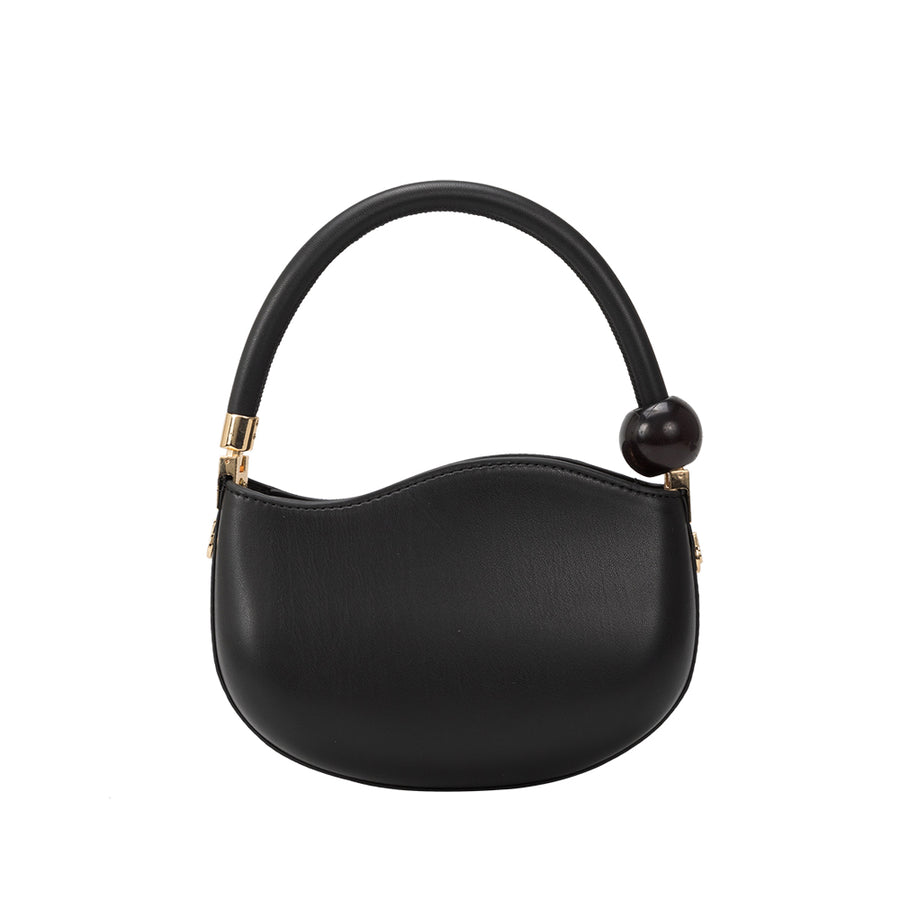 Jennie Black Recycled Vegan Crossbody Bag