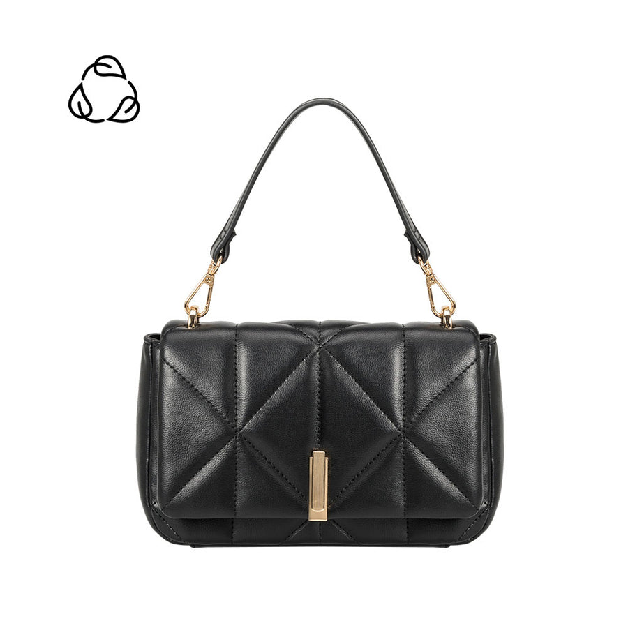 Taylor Black Recycled Vegan Tote Bag