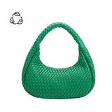 Lorelai Green Recycled Vegan Shoulder Bag - FINAL SALE