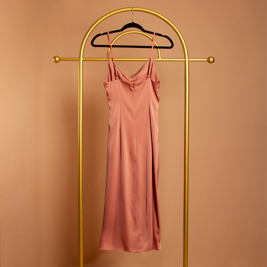 Cowl Neck Slip Dress