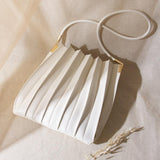 Carrie Ivory Medium Shoulder Bag