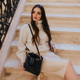 Corey Nude Recycled Crossbody Bag