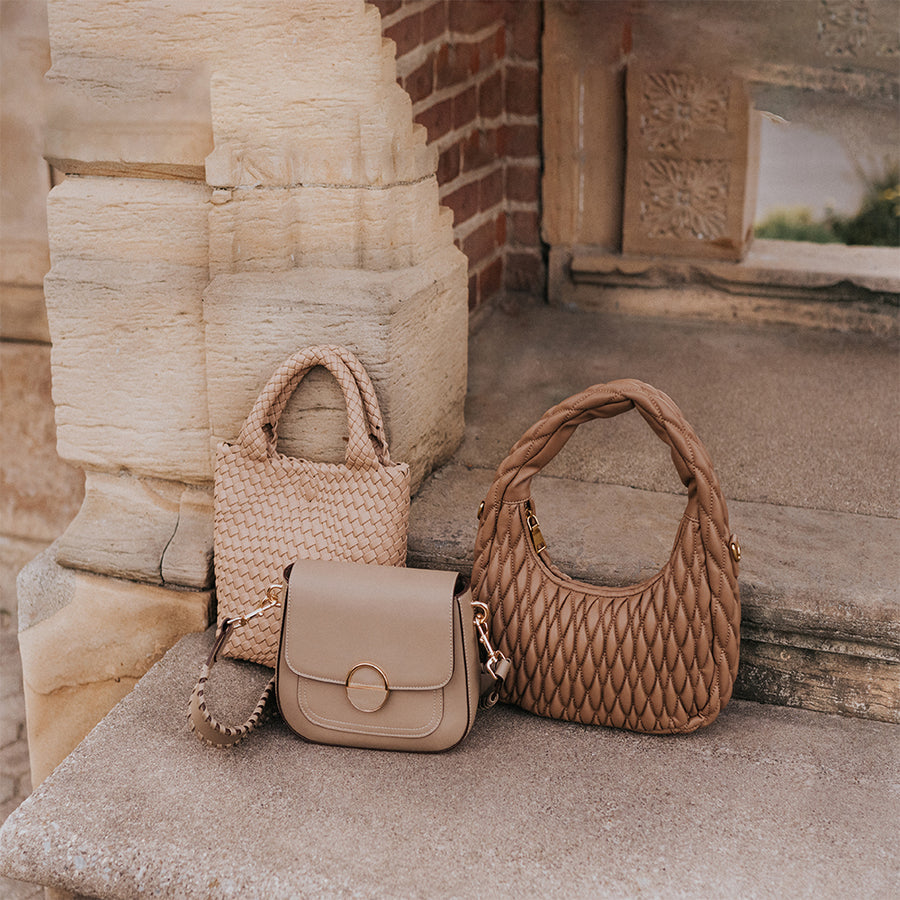 Eloise Nude Recycled Vegan Tote Bag