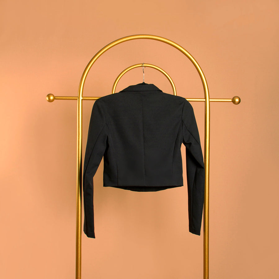 Double Breasted Cropped Jacket