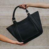 Michelle Olive Recycled Vegan Tote Bag - FINAL SALE