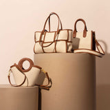 Reese Black Recycled Vegan Crossbody Bag