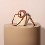 Reese Black Recycled Vegan Crossbody Bag