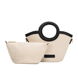 Reese Black Recycled Vegan Crossbody Bag