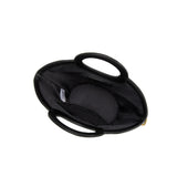 Reese Black Recycled Vegan Crossbody Bag